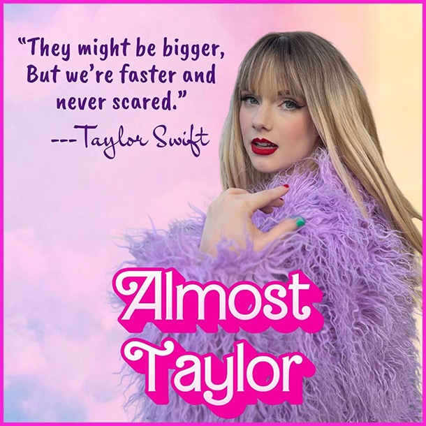 ALMOST TAYLOR is a live band sing-along tribute to Taylor Swift!  The band will perform songs from all eras.  It's a re-creation fo the Eras Tour!